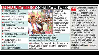 Co-op societies empower rural communities and promote self-reliance: Speaker | Mangaluru News