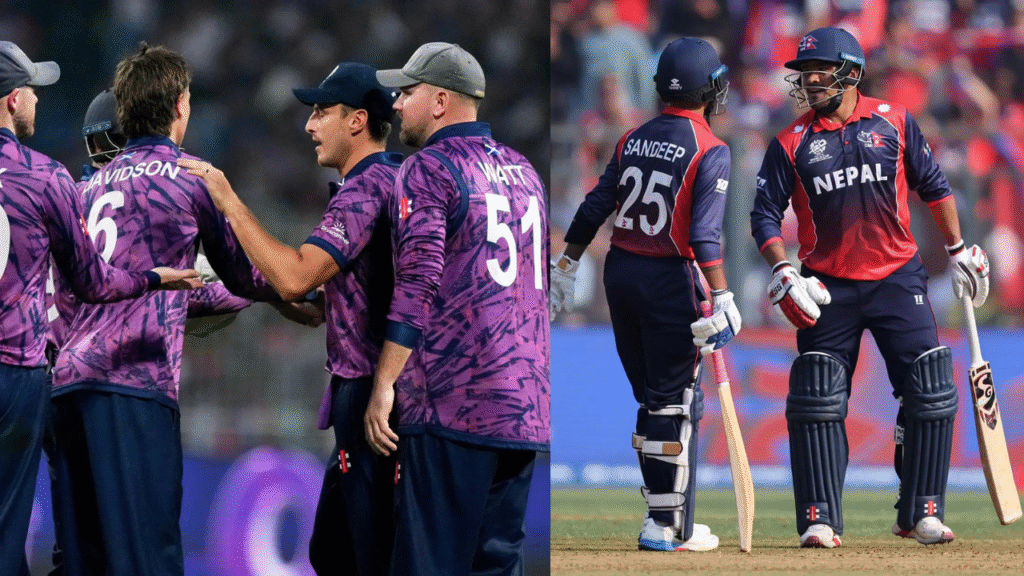 Scotland 11/0 in 1.3 Overs | Scotland vs Nepal Live Score, T20 World Cup 2026: Scotland start their innings against Nepal